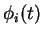 $\phi_i(t)$