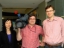 Prof. Yingying Chen and Prof. Marco Gruteser and the videographer from the Fox News Channel.